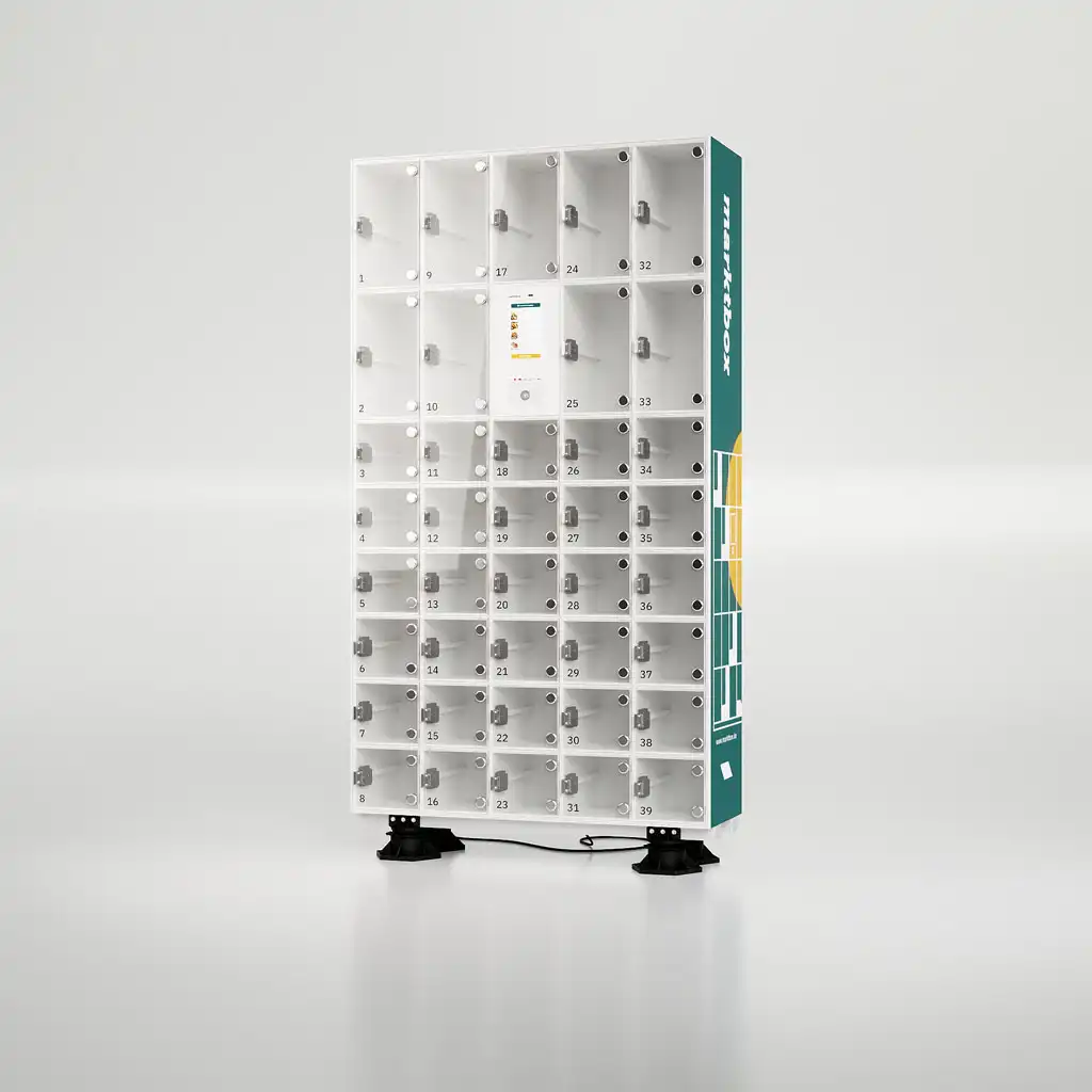 marktbox 39 – Weinautomat mit 39 Fächern